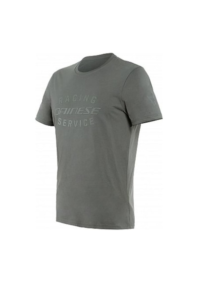 Dainese Racing Service Kısa Kol Tshirt Gri