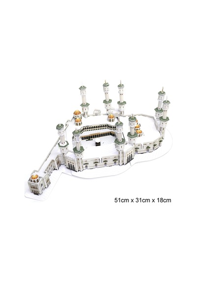 Mekke Kabe 3D Puzzle 3 Boyutlu Maket