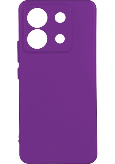 Xiaomi Redmi Note 13 Pro 5g Kılıf Zore Biye Silikon Mor