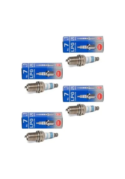Ngk No 7 Lpg Laser Line Buji Takımı 1640 Lpg7 Ngk 1640 Lpg Laser Line No 7 4'lü Buji Takımı