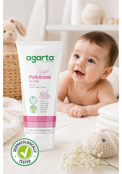 Agarta Doğal Pişik Kremi  100 ML