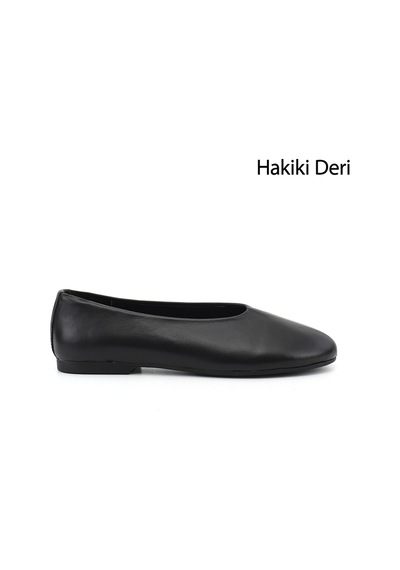 Gönderir Kadın Siyah Hakiki Deri Babet Ddza88035841