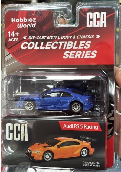 Cca Collectibles Series Audi Rs5 Racing Mavi 1/64 Model Araba