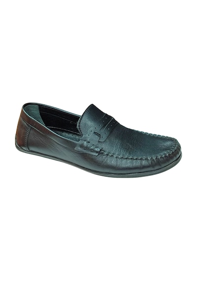 Smartmen Saraçlı Erkek Siyah Casual Ayakkabı-2 Siyah