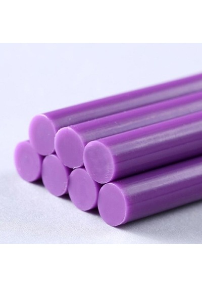 Mühür Mumu Çubuk Sıcak Tutkal 11Mm X 30Cm 4 Lü Mor Renk