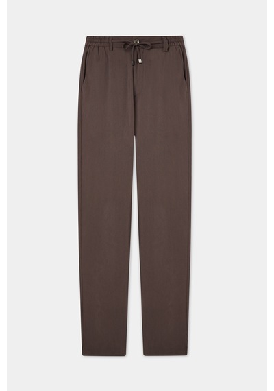 Twn Relaxed Fit Pilesiz Kahverengi Diyogonal Jogger Pantolon 6ec03ı302342m Çok Renkli