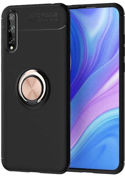 Huawei Y8P P Smart S Kilif Yüzüklü Tam Korumali Silikon Kapak 442391287