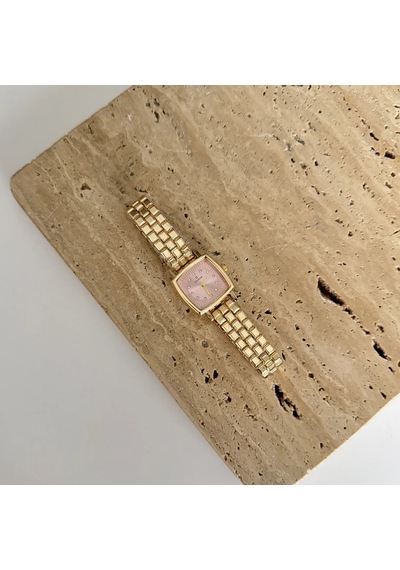 Savior Collection Savine Gold Pembe Saat