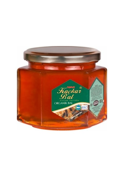 Topuy Kaçkar Organik Yayla Balı Ahşap Kutu 480 G