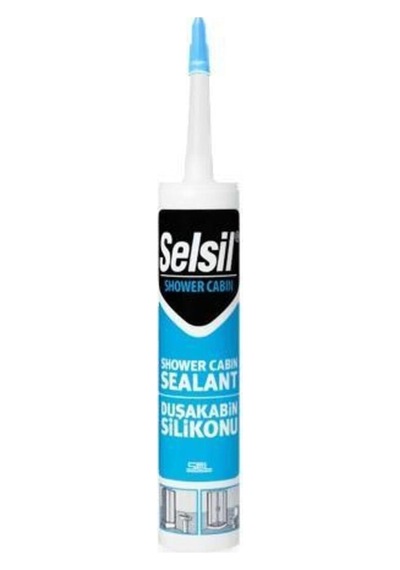 Selsil Duşakabin Silikonu Beyaz 310 Ml Lisinya