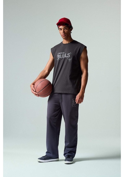 Defacto Nba Chıcago Bulls Standart Fıt Jogger G0918ax26smar214 Antrasit-ar214