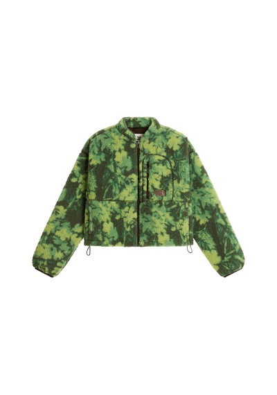 The North Face W Extreme Pıle 2 Fz Jacket -prınt Kadın Ceket Nf0a8kr0t2z1 Yeşil