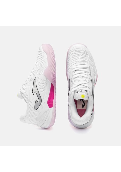 Joma Trollw2602ac Roland Sert & Toprak Kort Kadın Tenis Ayakkabısı - Beyaz/pembe