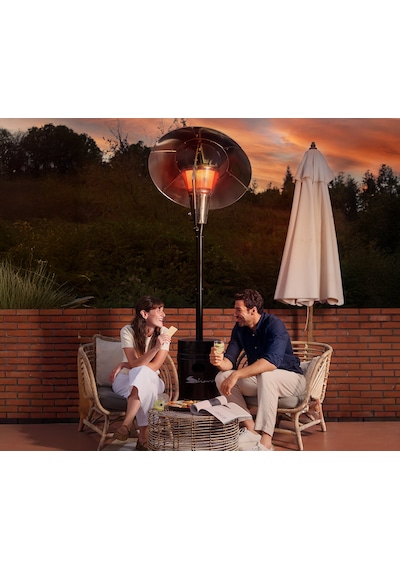 Aygaz 360 Isı Odağı Dış Mekan Isıtıcı 13 Kw, Lpg Li, Tekerlekli, Ayarlanabilir Isı