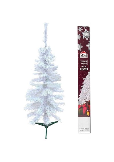 Yılbaşı Ağacı 90 Cm Beyaz Renk 76 Dal