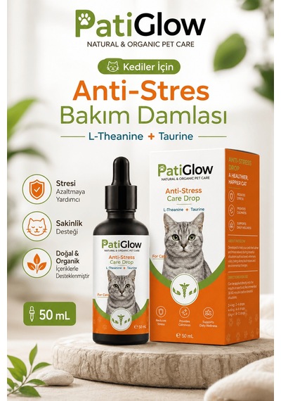 Patiglow Kedi Anti-stres Damla