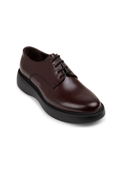 Deery Hakiki Deri Bordo Günlük Erkek Ayakkabı - 01932mbrde01 Bordo