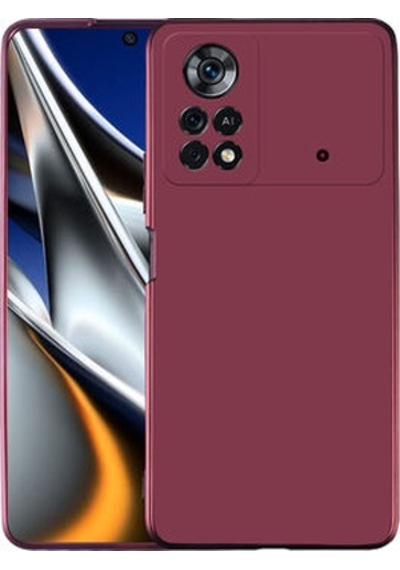 Nihcase Xiaomi Poco X4 Pro 5g Kılıf Matte Premier Silikon Kapak
