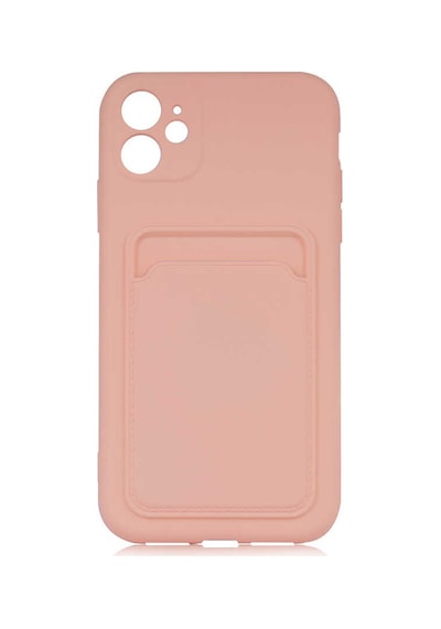 Apple Uyumlu iPhone 12 Uyumlu Ofix Kılıf-pembe Pembe -