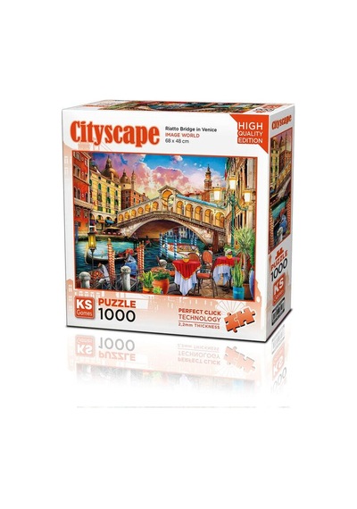 Ks Games Puzzle Riatto Bridge İn Venice 1000 Parça
