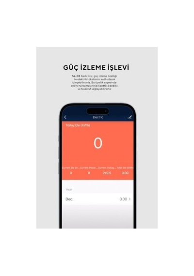 16a Akım Korumalı Priz İle Rgb Işıklı Akıllı Elektrik Çözümü 0.13 M