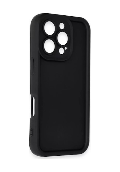 Newface Apple İphone 16 Pro Kılıf Viera Silikon - Siyah