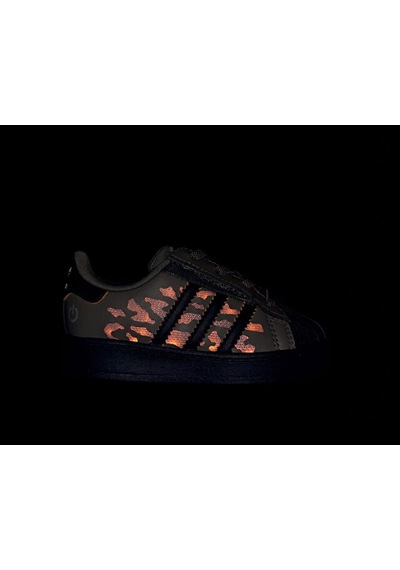 Adidas Superstar Led Lıghts Cf El I Bebek Günlük Işıklı Ayakkabı Kj6799 Gri