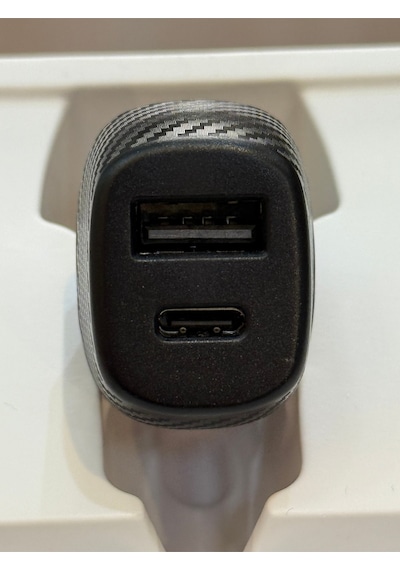Taks 5cp02s Taks Cp02 Duo 48w Pd/qc Usb-c+usb-a Araç Hızlı Şarj Aleti Siyah