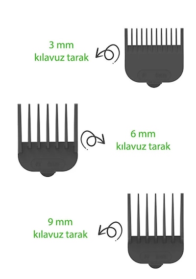 Kiwi Khc-5029 Saç Ve Sakal Kesme Makinesi