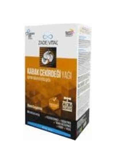 Zade Vital Kabak Çekirdeği Yağı 320 MG 60 Kapsül Blister