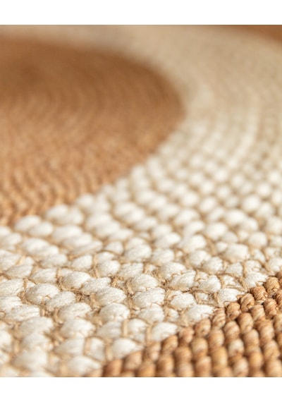 Madame Coco Alsace Oval Kilim - Naturel/krem - 90x150 Cm 8684427193297 Çok Renkli