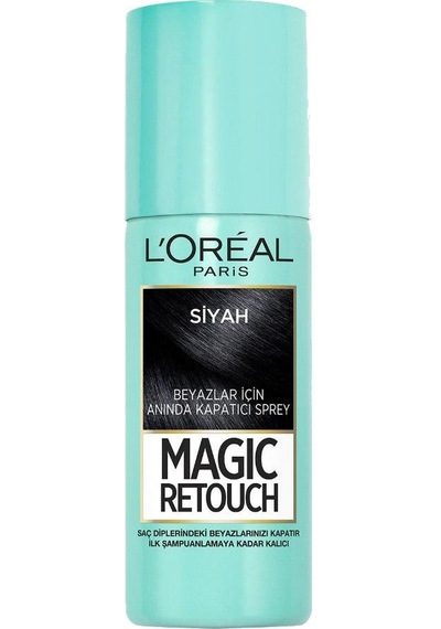 Loreal Magic Retouch Beyazlar Için Anında Kapatıcı Sprey Siyah
