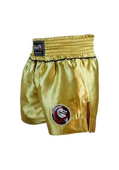 Dragondo Mt3033 Muaythai Şortu Gold Kick Boks Şortu Altın