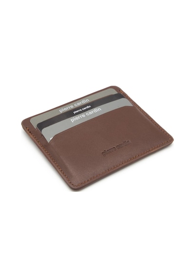 Pierre Cardin Taba Unisex Deri Kartlık 0046 Taba