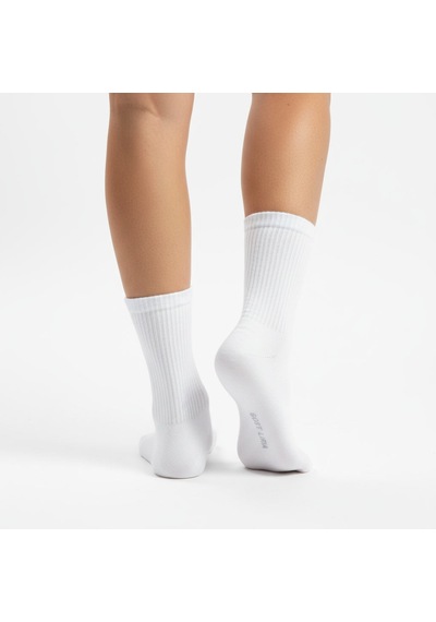 Gost Liria- 5 Li Renkli Ribanalı Unisex Soket Çorap Çok Renkli
