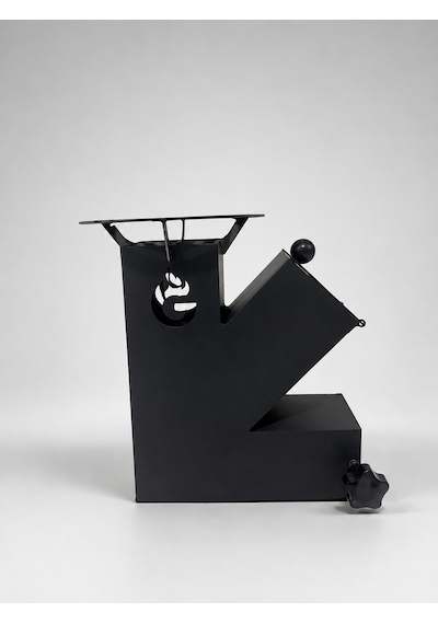 Roket Soba, Rocket Stove 27x21x9,5 Kamp Ocağı, Odun Veya Pelet Kolay Yakıt Besleme Kapağı Ve 800 Derece Isıya Dayanıklı 2 Mm Çelik Üretim Siyah Roket Soba, Rocket Stove 27x21x9,5 Kamp Ocağı, Odun Veya Pelet Kolay Yakıt Besleme Kapağı Ve 800 Derece Isıya Dayanıklı 2 Mm Çelik Üretim Siyah