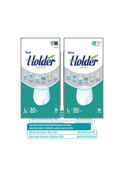 Holder Large Emici Külot - 30 Adet L
