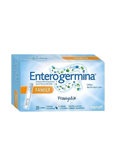 Enterogermina Family Probiyotik 20 Flakon Yetişkin