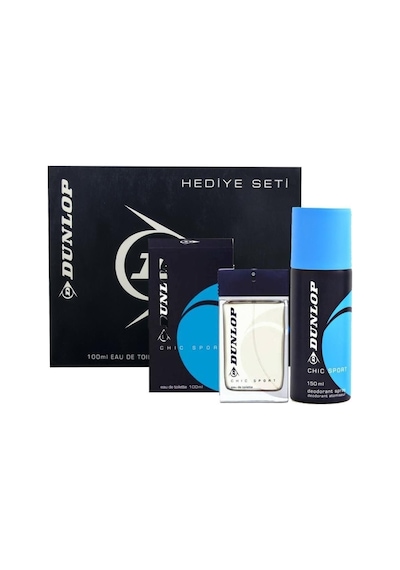 Dunlop Chic Sport Erkek Parfüm EDT 100 ML + Deodorant 150 ML