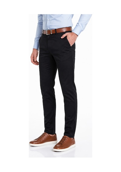 Lavetto Erkek Kanvas Pantolon Regular Kalıp Yazlık Bgl-st05408 Siyah
