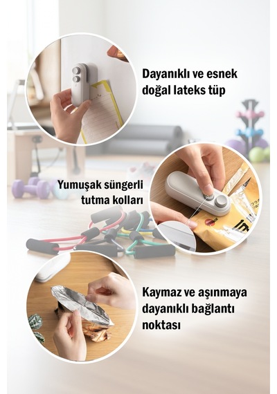 Şarj Edilebilir Poşet Kapatıcı Sealer Gıda Koruma Saklama Poşeti Mühürleme Makinesi