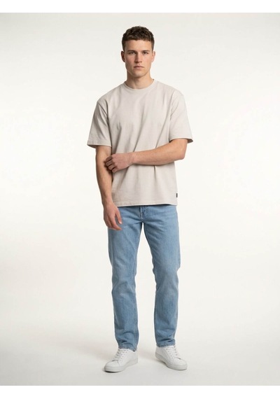 Loft Loose Fit Taş Erkek T-shirt Lf2040582