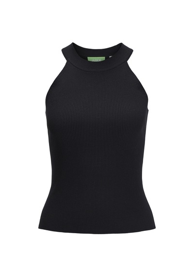 Jack & Jones Kadin Bisiklet Yaka Triko Üst - Sofia - 12266049 Siyah