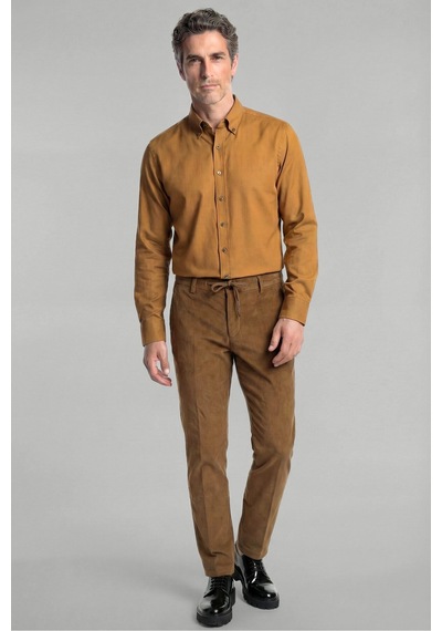Bisse Tarcın Kadife Pamuklu Likralı Esnek Rahat Jogger Erkek Pantolon Pns24k24009 D76 Tarçın