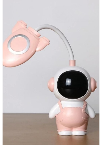 Sevimli Astronot Şarjlı Led Çocuk Çalışma Masa Lambası - Çocuk Kitap Okuma Işığı 001 Sevimli Astronot Şarjlı Led Çocuk Çalışma Masa Lambası - Çocuk Kitap Okuma Işığı 001