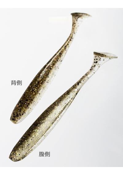 Keitech Easy Shiner 10cm (4") #417 Gold Flash Minnow Kokulu Silikon Balık