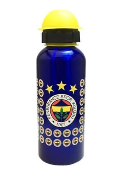 Matara - Fenerbahçe Alüminyum Hijyenik Alüminyum Lisanslı Suluk Siyah - Kırmızı - Beyaz