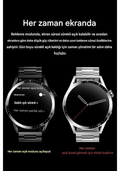 Wearfitpro Watch 11 Pro Super Amoled Ekran Nfc Destekli Aı Destekli Multi-fonksiyonel Akıllı Saat