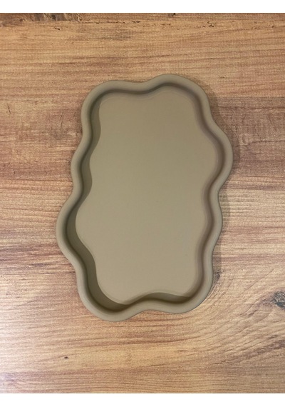 Çok Amaçlı Dekoratif Tepsi Brown
