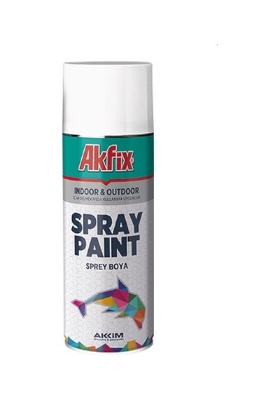AKFİX SPRAY BOYA BEYAZ 400 ML